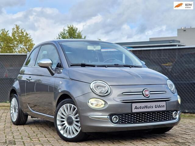Grijs Gebruikt 2015 Fiat 500S Hatchback | € 6.495 (Eerlijke prijs) - Afbeelding 1/4