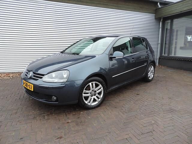 Blauw Gebruikt 2008 VW Golf VI Comfortline Hatchback | € 2.100 (Super prijs) - Afbeelding 1/4