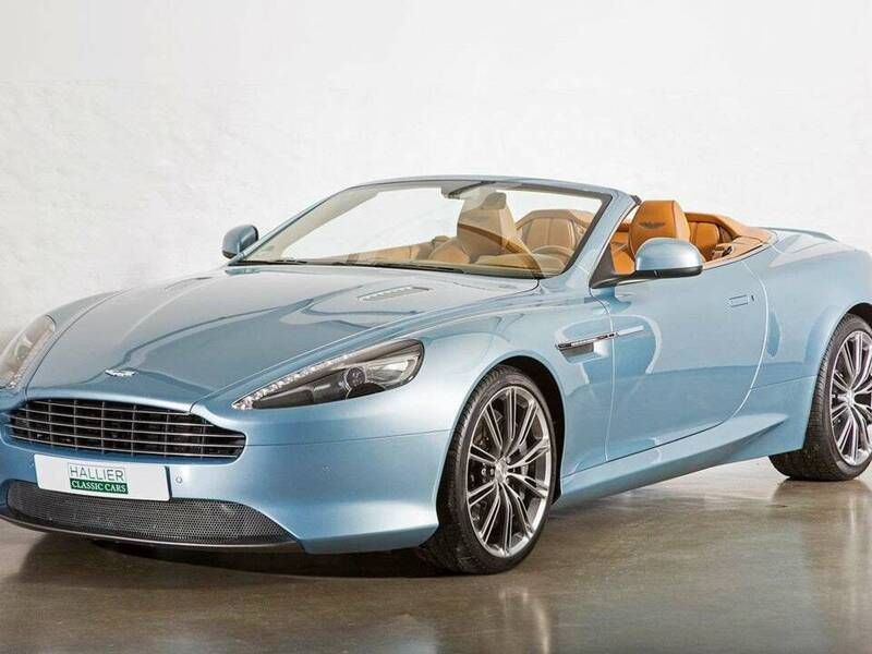 Blauwislay blue Gebruikt 2014 Aston Martin DB9 Cabriolet | € 135.000 - Afbeelding 1/4
