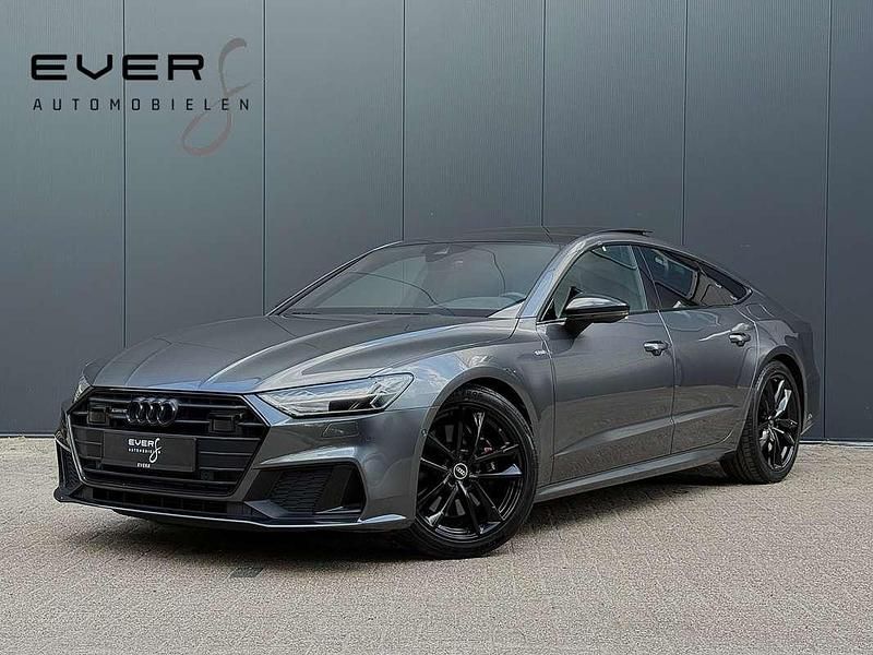 Grijs Gebruikt 2021 Audi A7 Sportback S-Line Hatchback | € 55.950 - Afbeelding 1/4