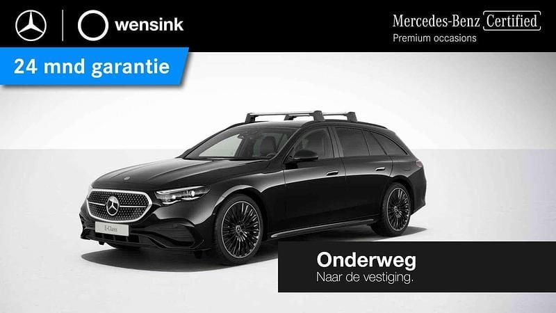 Zwart Gebruikt 2024 Mercedes E300 Exclusive Stationwagen | € 71.850 - Afbeelding 1/4
