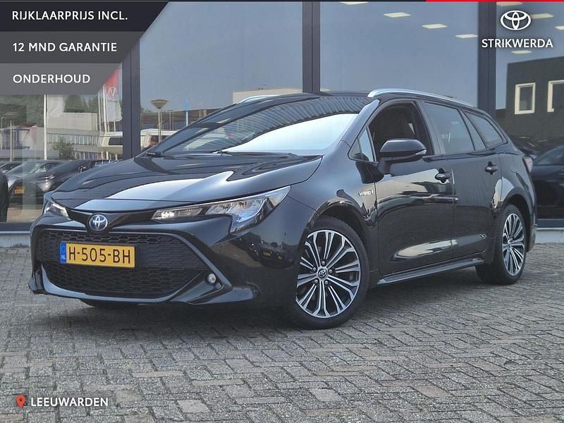 Zwart Gebruikt 2019 Toyota Corolla Stationwagen | € 22.450 (Eerlijke prijs) - Afbeelding 1/4