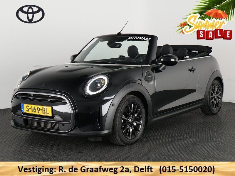 Zwart Gebruikt 2023 Mini Cooper Cabriolet Classic Cabriolet | € 33.900 (Iets duurder) - Afbeelding 1/3