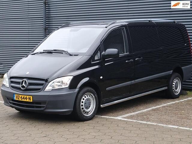 Zwart Occasion 2012 Mercedes Vito Van | € 8.395 (Eerlijke prijs) - Afbeelding 1/4