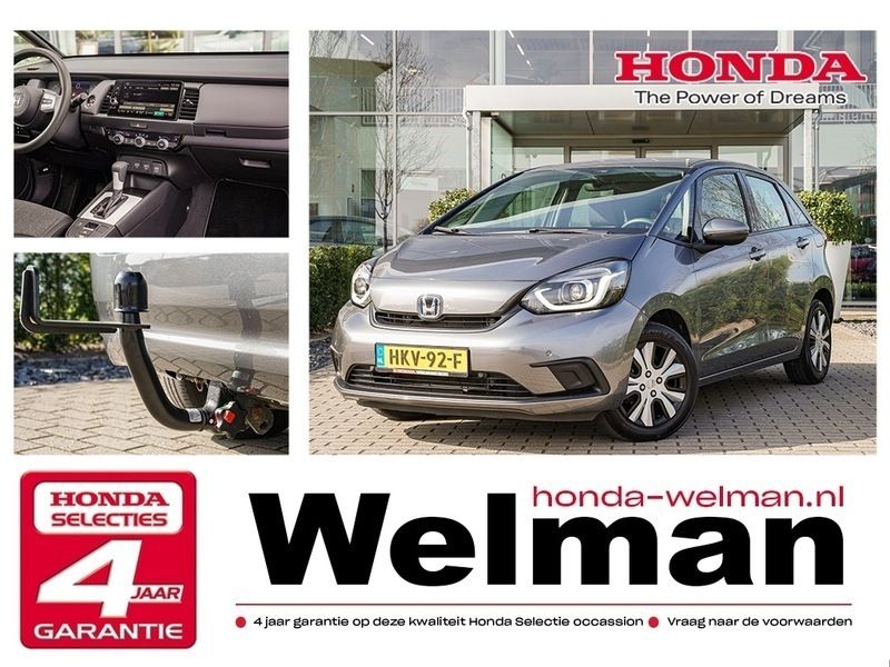 Grijs Gebruikt 2021 Honda Jazz Elegance Hatchback | € 21.950 (Eerlijke prijs) - Afbeelding 1/4
