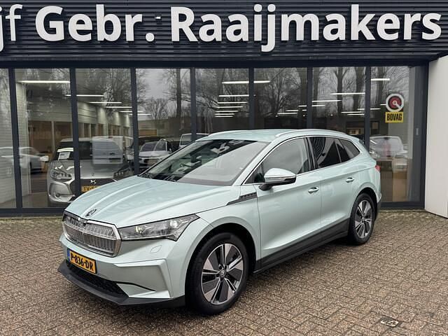 Grijs Occasion 2022 Skoda Enyaq iV SUV | € 19.900 (Super prijs) - Afbeelding 1/4