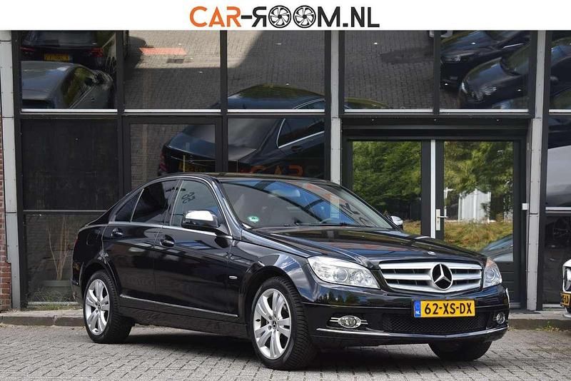 Zwart Gebruikt 2007 Mercedes C200 Avantgarde Sedan | € 10.450 (Iets duurder) - Afbeelding 1/4