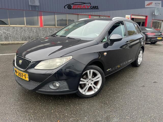 Zwart Occasion 2012 Seat Ibiza ST Style Stationwagen | € 3.699 (Eerlijke prijs) - Afbeelding 1/4