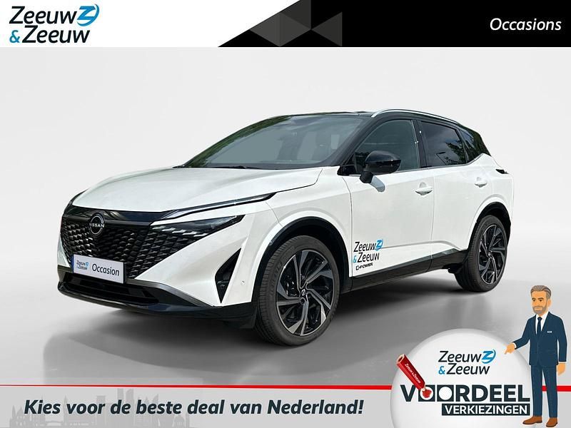 Twotone(white/black) Gebruikt 2025 Nissan Qashqai S SUV | € 43.999 (Eerlijke prijs) - Afbeelding 1/4