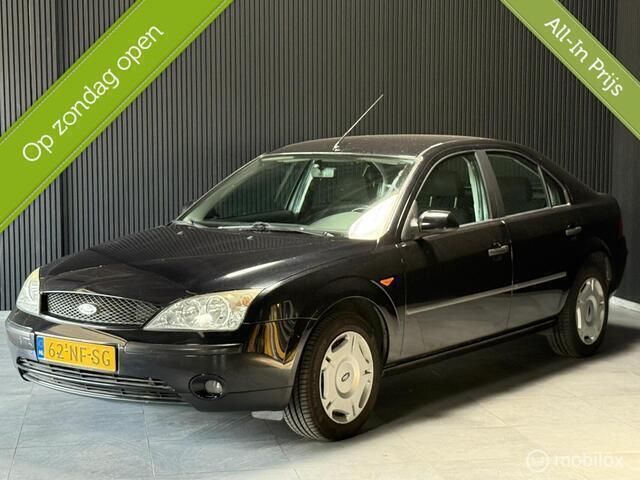 Zwart Gebruikt 2003 Ford Mondeo Hatchback | € 1.999 (Eerlijke prijs) - Afbeelding 1/4
