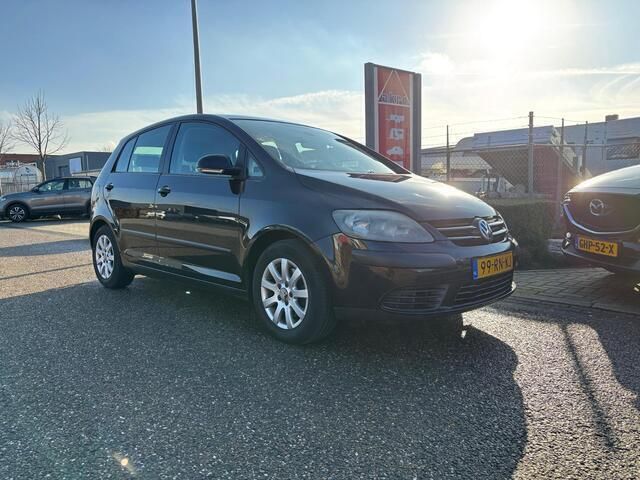 Zwart Gebruikt 2005 VW Golf Plus Comfortline MPV | € 3.500 (Iets duurder) - Afbeelding 1/4