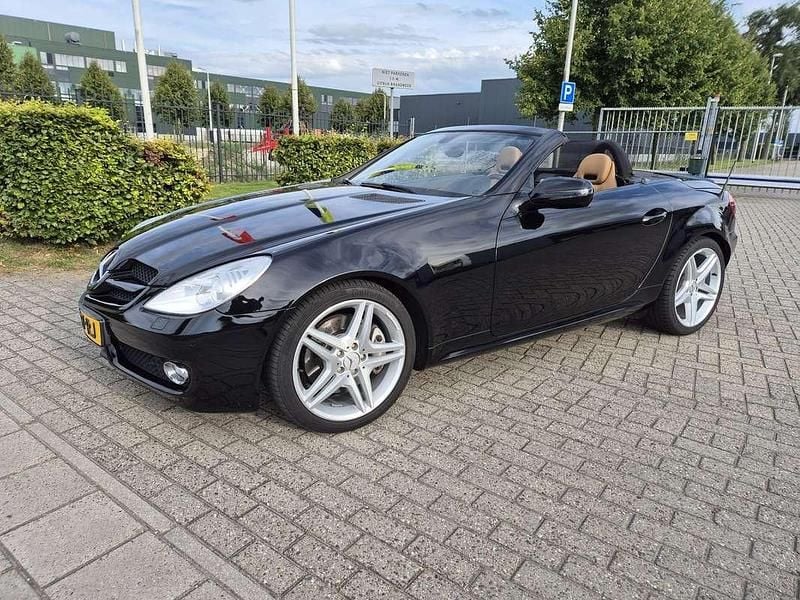 Zwart Gebruikt 2008 Mercedes SLK350 Cabriolet | € 16.500 - Afbeelding 1/4