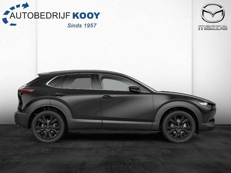 Nieuw Mazda CX-30 Nagisa 140 PK (102 kW) 2025 Zwart (metallic) SUV