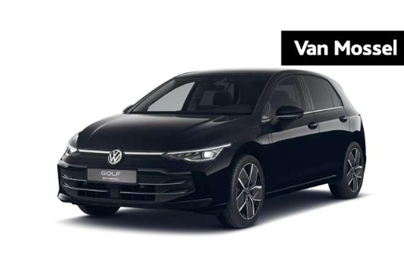 Zwart Nieuw 2025 VW Golf VIII Edition Hatchback | € 44.900 (Iets duurder) - Afbeelding 1/4