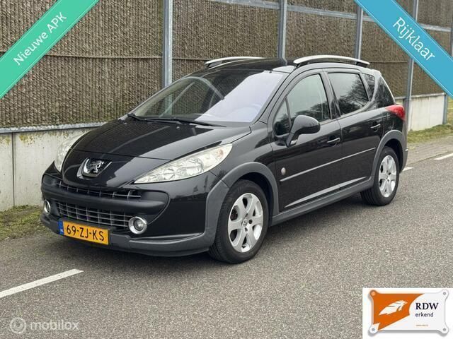 Occasion Peugeot 207 Outdoor Outdoor 120 PK (88 kW) 2008 Zwart Stationwagen
