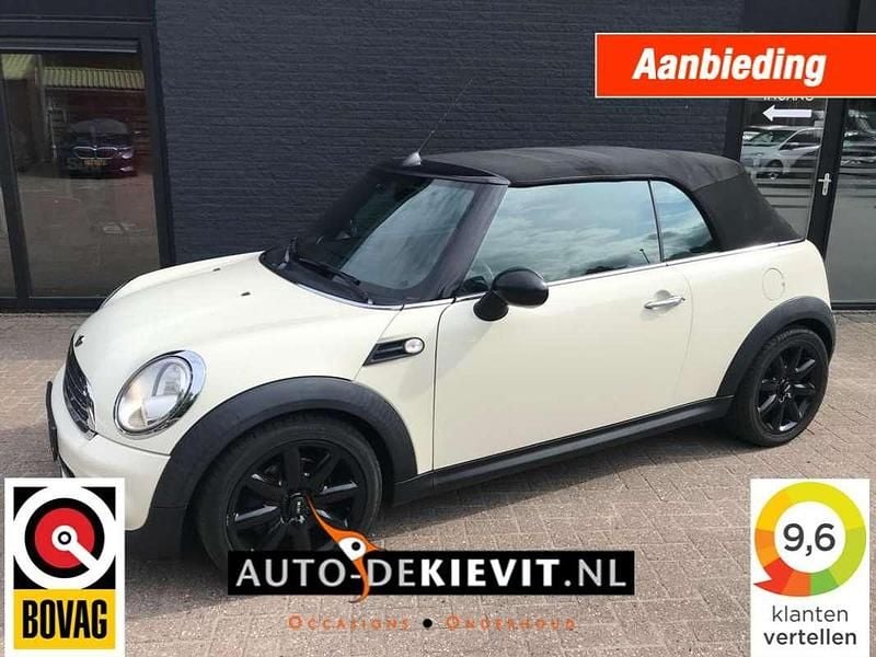 Wit, andere lak Gebruikt 2013 Mini Cooper Cabriolet Pepper Cabriolet | € 10.950 (Iets duurder) - Afbeelding 1/4