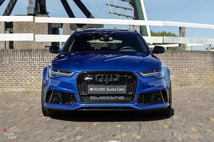 Occasion Audi RS6 Performance 605 PK (444 kW) 2017 Blauw Stationwagen
