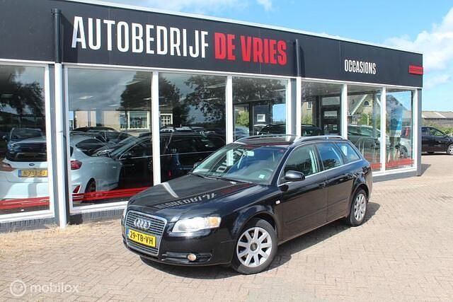 Zwart Gebruikt 2006 Audi A4 Stationwagen | € 3.450 (Eerlijke prijs) - Afbeelding 1/4