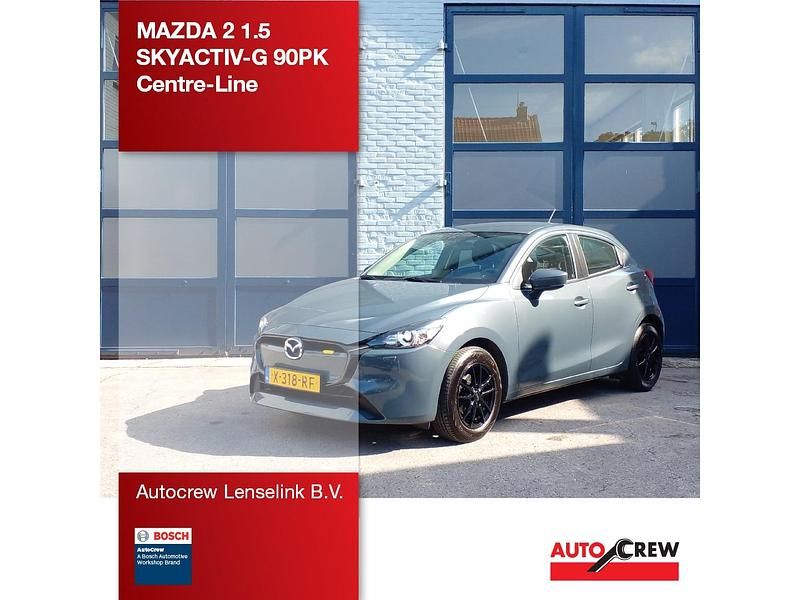 Grijs Gebruikt 2024 Mazda 2 Center-Line Hatchback | € 20.950 (Eerlijke prijs) - Afbeelding 1/3