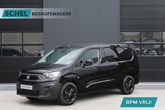 Zwart Gebruikt 2023 Fiat e-Doblò L2 50 kWh MPV | € 20.950 (Super prijs) - Afbeelding 1/4