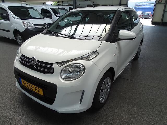Wit Gebruikt 2017 Citroën C1 Shine Hatchback | € 6.950 (Eerlijke prijs) - Afbeelding 1/4