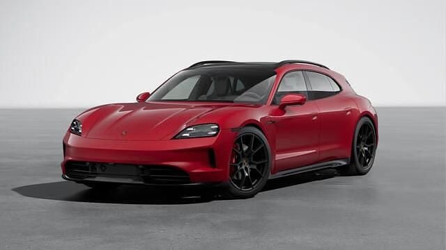 Rood Gebruikt 2025 Porsche Taycan GTS Sport Turismo Sedan | € 144.900 - Afbeelding 1/4