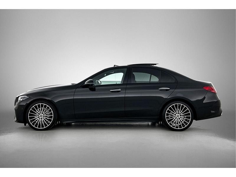 Occasion Mercedes C180 AMG 170 PK (125 kW) 2023 Obsidiaanzwart metallic Sedan
