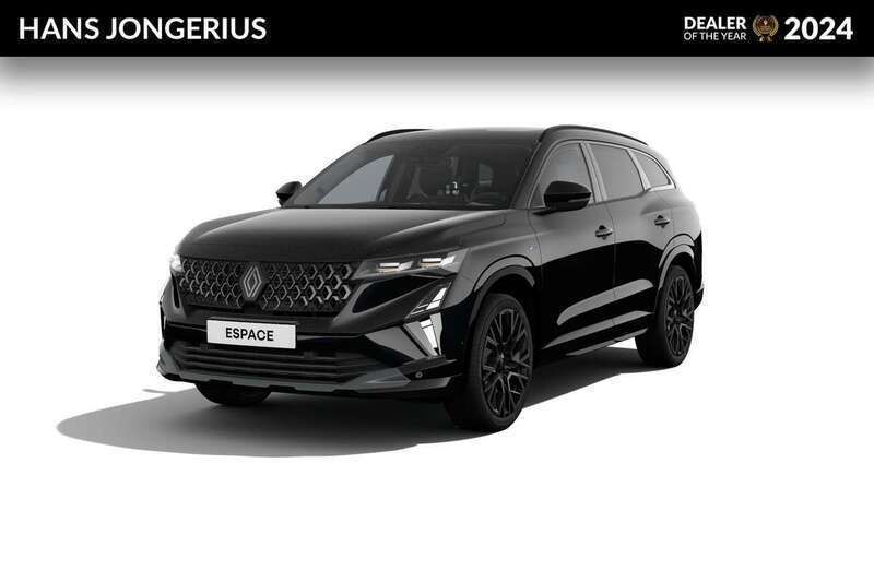 Zwart Nieuw 2025 Renault Espace Esprit Alpine MPV | € 52.935 - Afbeelding 1/4