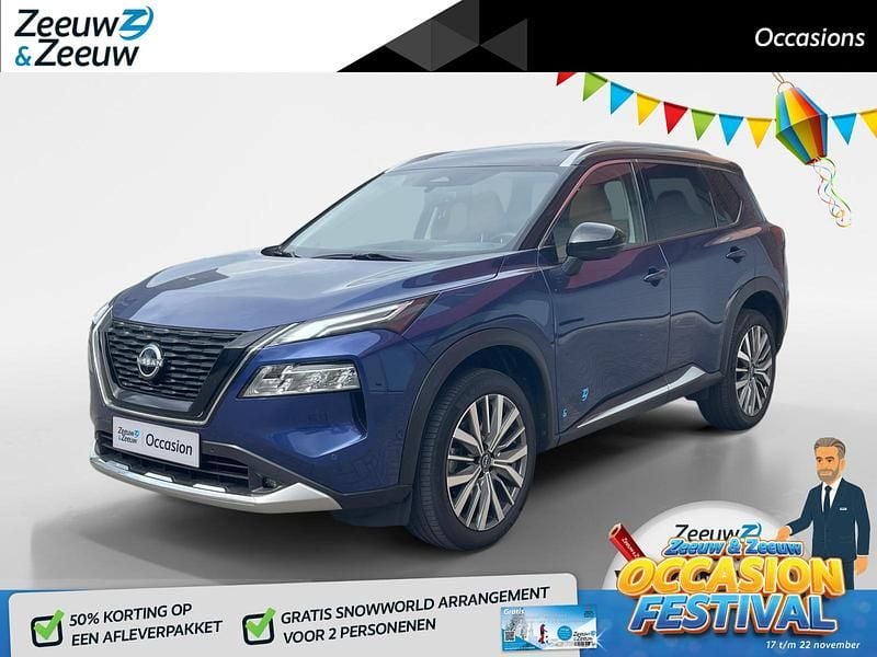 Blauw Gebruikt 2023 Nissan X-Trail Tekna+ SUV | € 38.795 (Goede deal) - Afbeelding 1/4