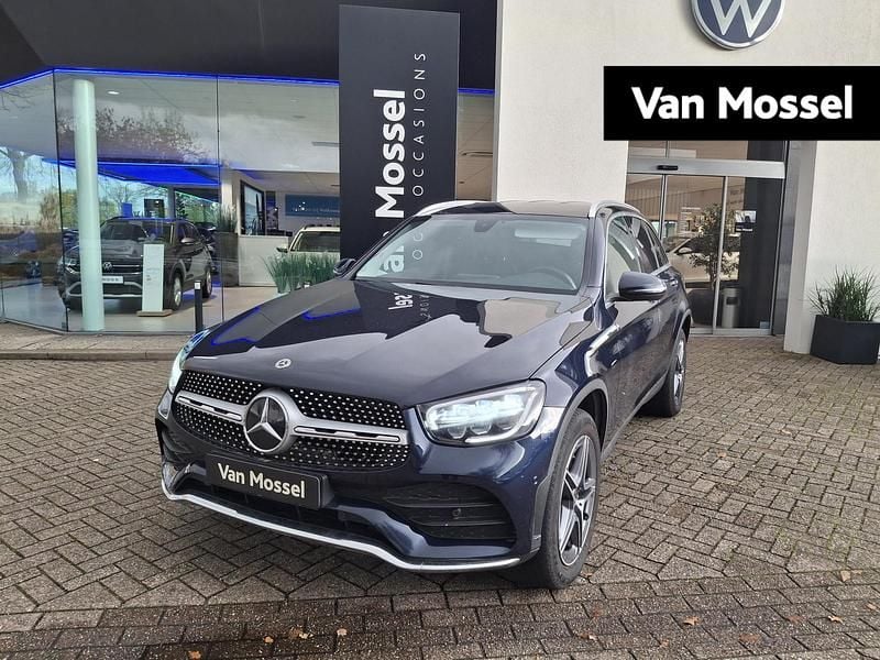 Blauw Gebruikt 2021 Mercedes GLC300e Business SUV | € 39.900 (Super prijs) - Afbeelding 1/4
