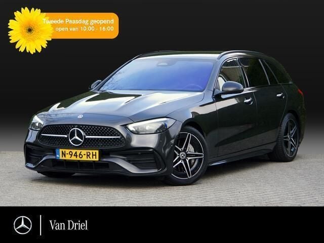 Grijs Gebruikt 2022 Mercedes C200 AMG line Stationwagen | € 31.950 (Iets duurder) - Afbeelding 1/4
