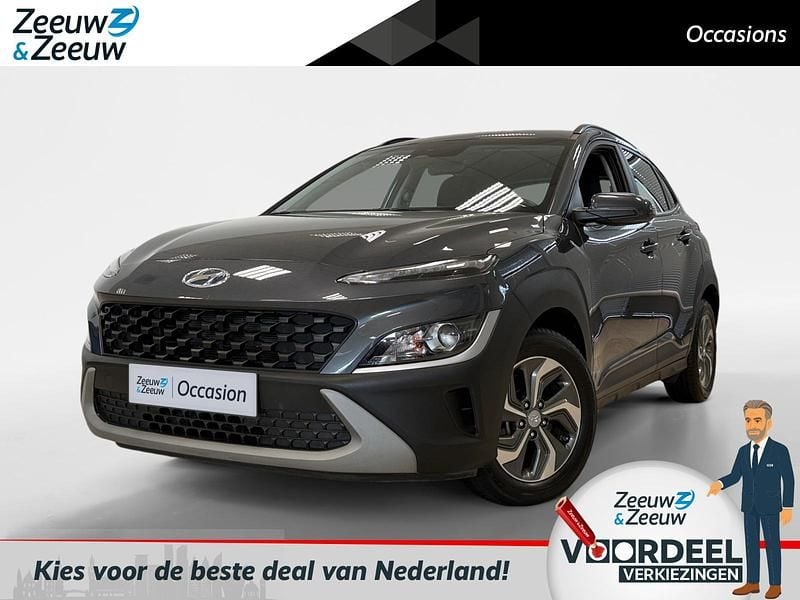 Dark knight pearl (yg7) Gebruikt 2022 Hyundai Kona Comfort SUV | € 20.450 (Goede deal) - Afbeelding 1/4