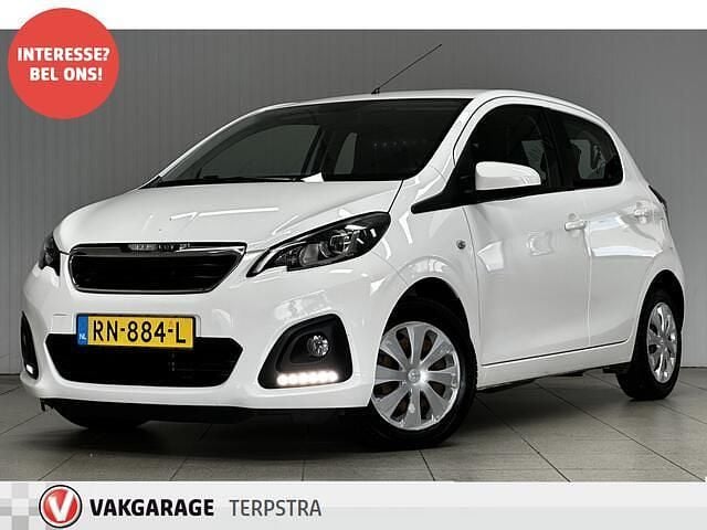 Wit Gebruikt 2018 Peugeot 108 Active Hatchback | € 6.450 (Goede deal) - Afbeelding 1/4