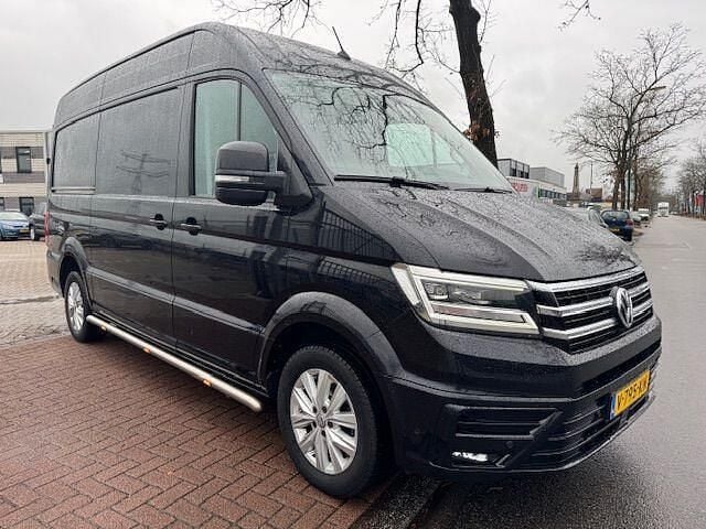 Zwart Gebruikt 2018 VW Crafter Highline Van | € 17.950 (Goede deal) - Afbeelding 1/4