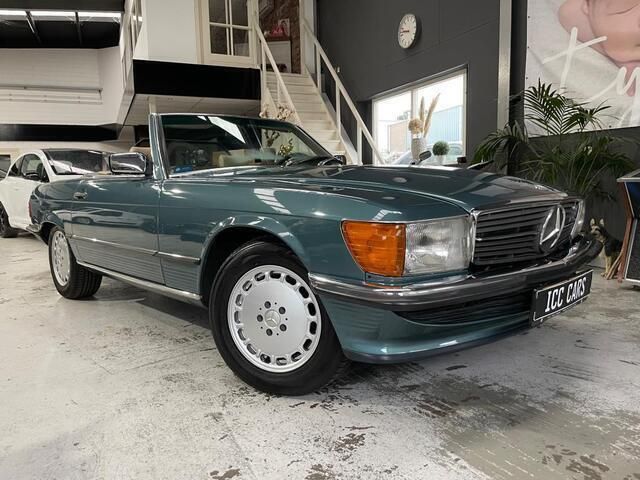 Groen Gebruikt 1988 Mercedes 560 Cabriolet | € 44.950 - Afbeelding 1/4