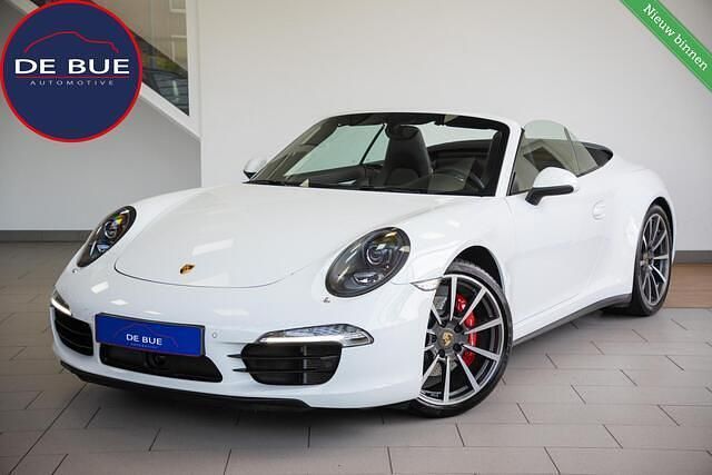 Wit Gebruikt 2013 Porsche 911 Carrera 4S Cabriolet Chrono Cabriolet | € 109.911 - Afbeelding 1/3