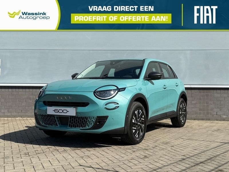 Blauw metallic Nieuw 2025 Fiat 600 Urban SUV | € 33.246 (Eerlijke prijs) - Afbeelding 1/4