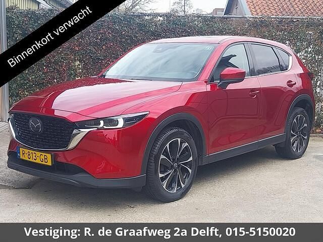 Rood Gebruikt 2022 Mazda CX-5 Luxury SUV | € 27.400 (Eerlijke prijs) - Afbeelding 1/3