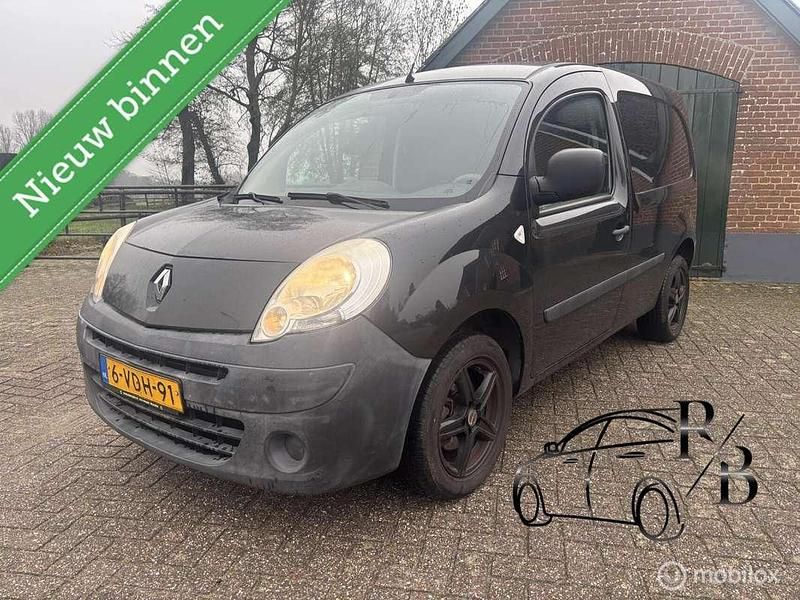 Zwart (metallic) Gebruikt 2009 Renault Kangoo Komfort Van | € 2.199 (Eerlijke prijs) - Afbeelding 1/4