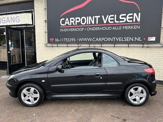 Occasion Peugeot 206 CC 109 PK (80 kW) 2002 Zwart Cabriolet