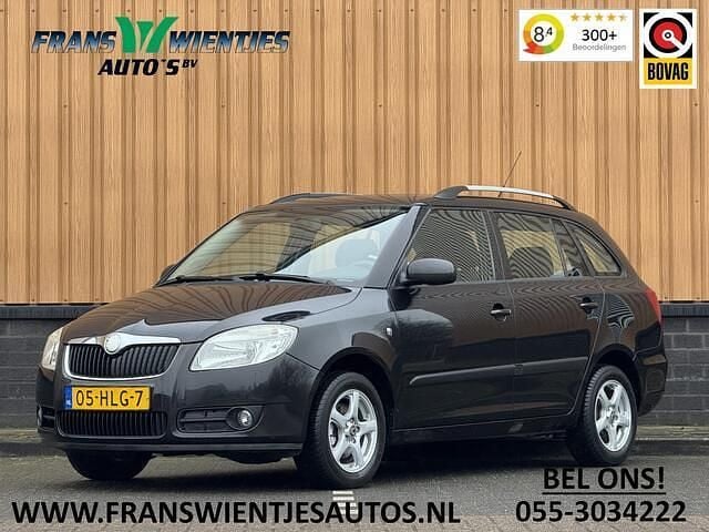 Zwart Occasion 2009 Skoda Fabia Ambiente Stationwagen | € 1.449 (Goede deal) - Afbeelding 1/4