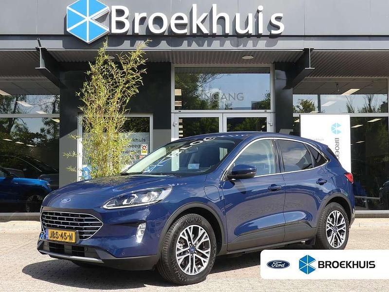 Blauw Occasion 2021 Ford Kuga Titanium SUV | € 22.900 (Super prijs) - Afbeelding 1/4