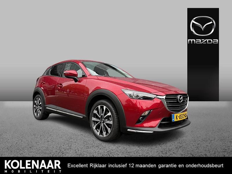 Soul red crystal Gebruikt 2021 Mazda CX-3 Luxury SUV | € 24.895 (Iets duurder) - Afbeelding 1/4