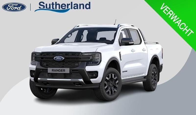 Wit Nieuw 2025 Ford Ranger Wildtrack Pickup | € 54.429 (Eerlijke prijs) - Afbeelding 1/4