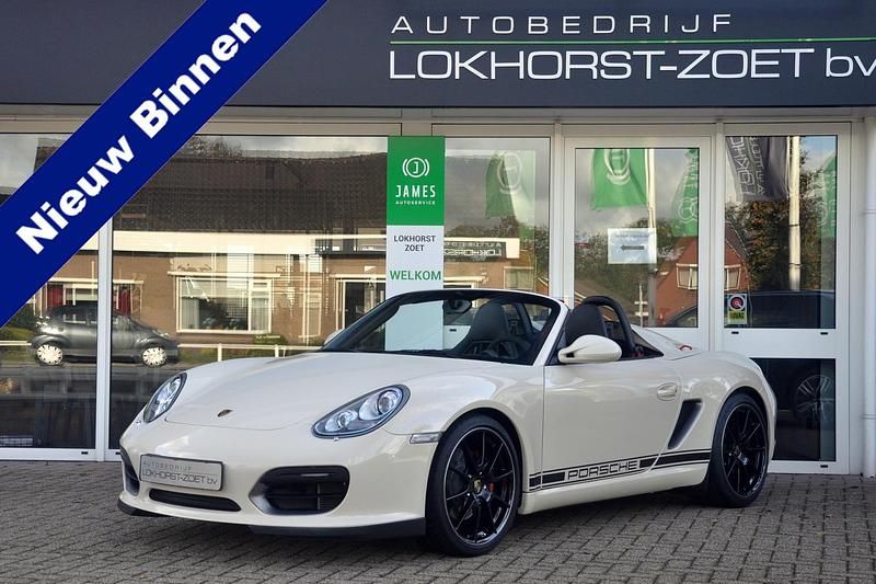 Wit Gebruikt 2011 Porsche Boxster Spyder Cabriolet | € 82.490 - Afbeelding 1/4