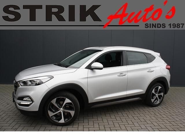 Grijs Gebruikt 2016 Hyundai Tucson Premium SUV | € 17.689 (Eerlijke prijs) - Afbeelding 1/4