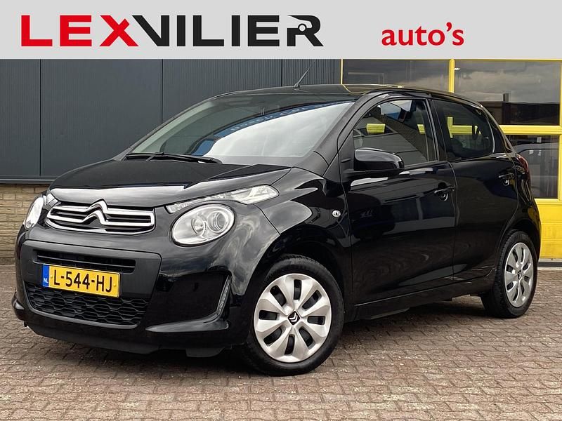 Zwart, metallic lak Gebruikt 2021 Citroën C1 Feel Hatchback | € 10.950 (Eerlijke prijs) - Afbeelding 1/4