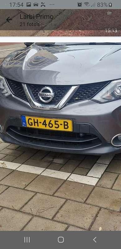 Grijs Gebruikt 2015 Nissan Qashqai Tekna SUV | € 11.500 (Iets duurder) - Afbeelding 1/4