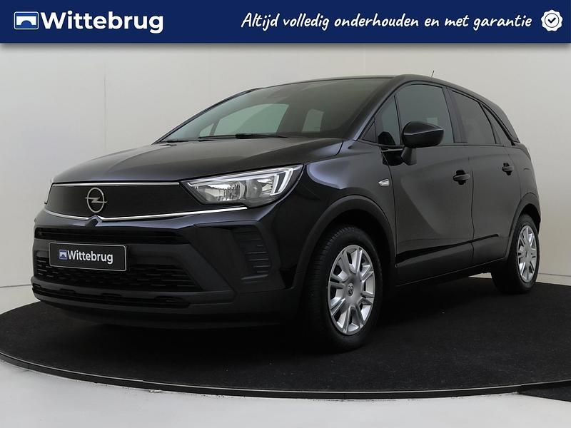 Zwart Gebruikt 2022 Opel Crossland X Edition SUV | € 15.925 (Super prijs) - Afbeelding 1/3