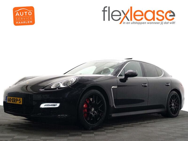 Zwart metallic Gebruikt 2010 Porsche Panamera Turbo Sport Sedan | € 32.900 - Afbeelding 1/4